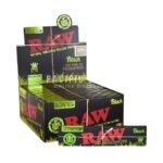 RAW Black Organic Hemp – Rolling Papers – King Size Slim - Image 2