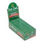 Zig Zag Green Wetproof Free Burning Rolling Papers - Image 2